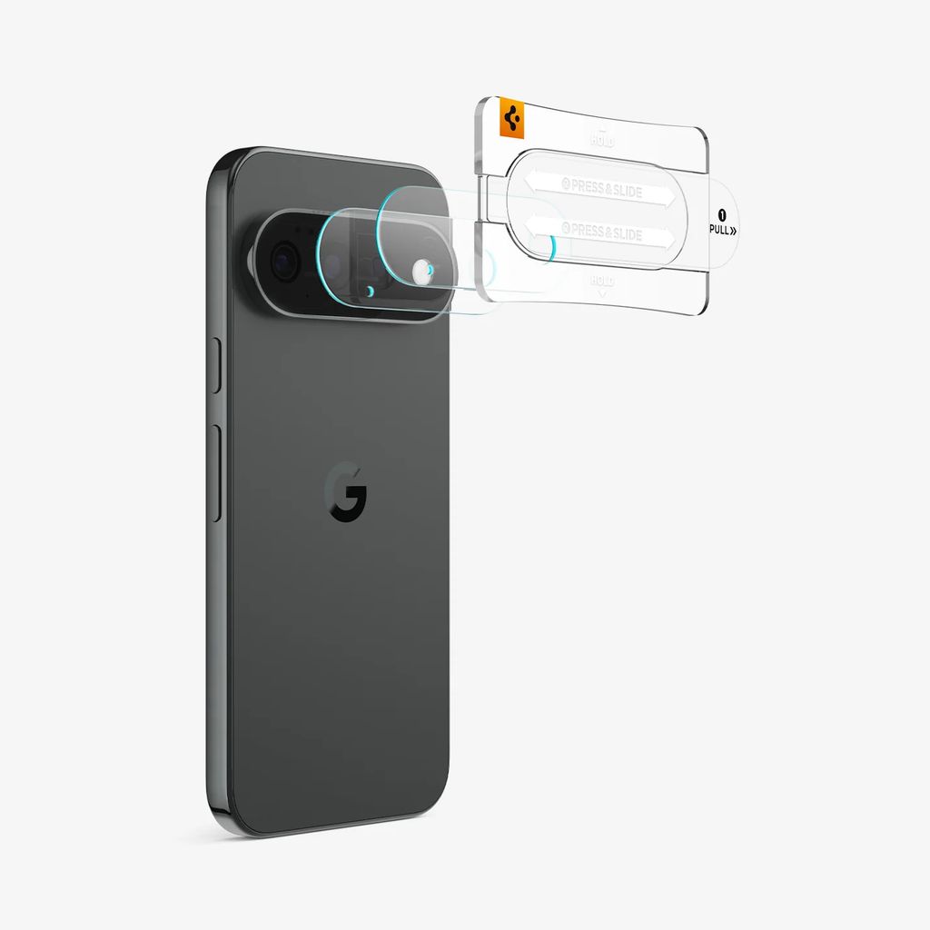Spigen Glas.tR EZ Fit Optik Pro -linssinsuoja 2-pakkaus Google Pixel 11 Pro XL:lle