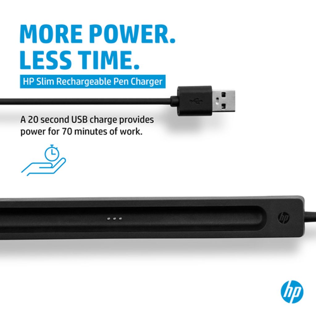 HP Slim Rechargeable Pen Charger USB-C Dokkingstasjon – 4X491AA
