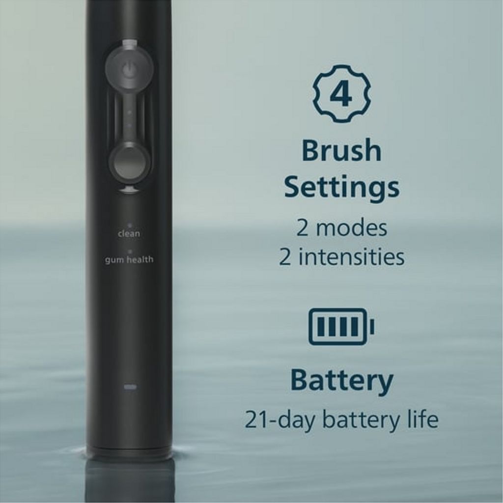 Philips Sonicare eltandborste 4100 Series HX4043/52 – svart