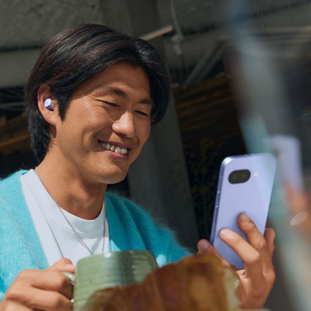 Google Pixel Buds 2a trådlösa in-ear-hörlurar ANC – Iris Midtone