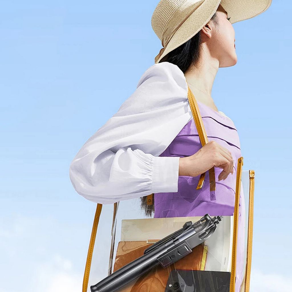 UGREEN Bluetooth selfiestang / 4-bens stativ, 185 cm - svart