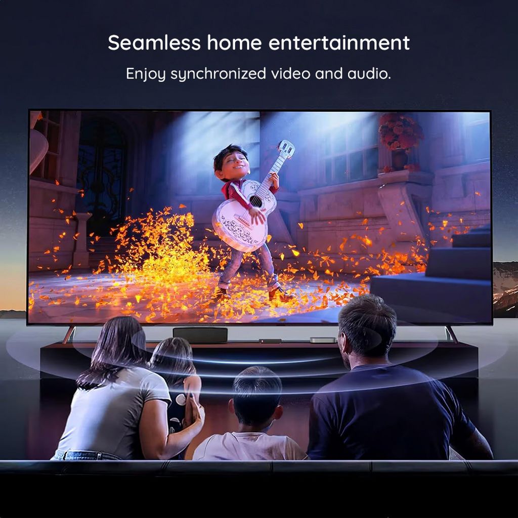 UGREEN CM570 HDMI-splitter med 4 portar 4K – svart