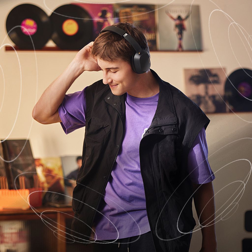 Ugreen HiTune Max5C HP203 Bluetooth-hörlurar Over-Ear – Blå