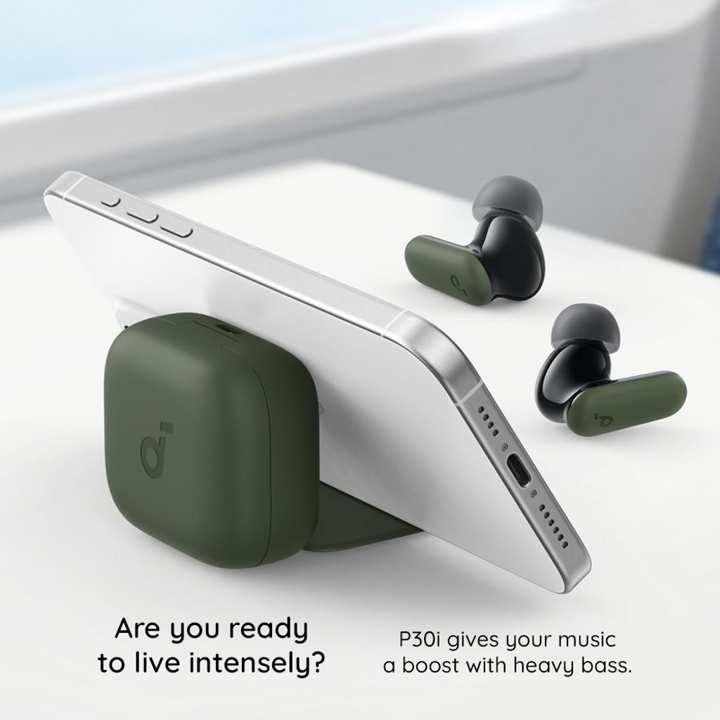 Anker Soundcore P30i trådløse in-ear hovedtelefoner med ANC - sort