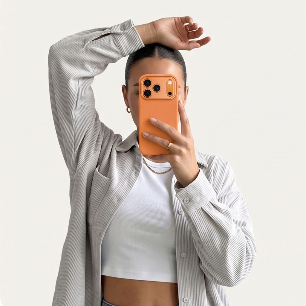 Tech-Protect Uniq CC MagSafe -kuori iPhone 18 Pro/17 Pro:lle - Oranssi