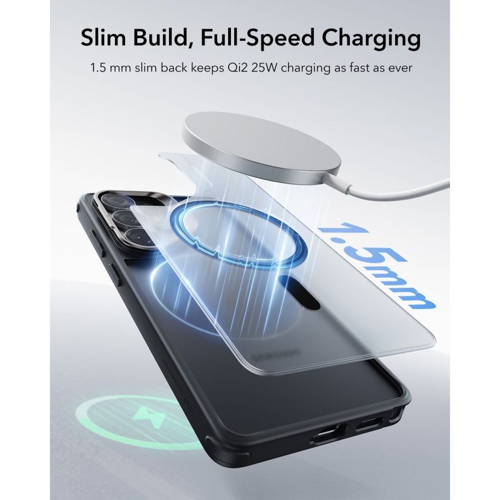 ESR Classic Hybrid Kickstand MagSafe Cover til Samsung Galaxy S26 Ultra - Sort