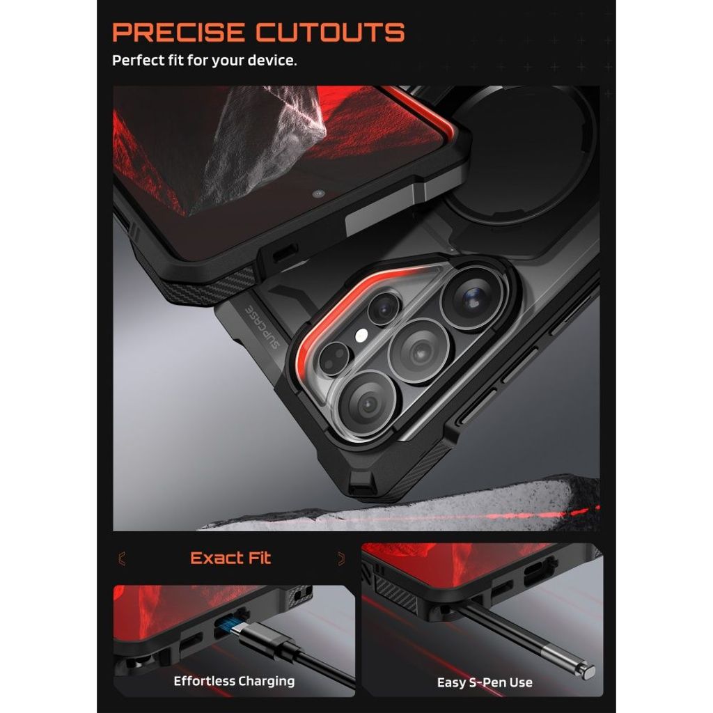 Supcase UB Grip MagSafe Skal till Samsung Galaxy S26 Ultra - Svart