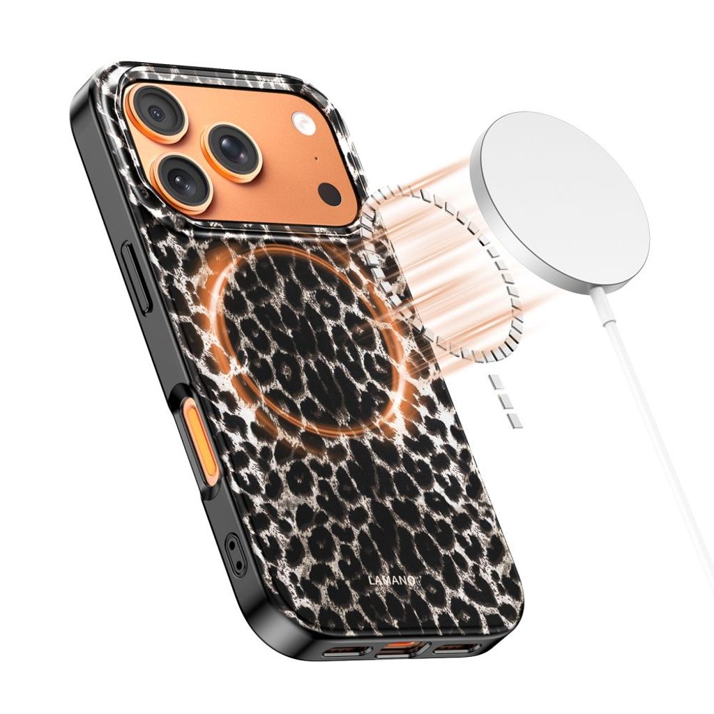 Tech-Protect Lamano MagSafe Cover til iPhone 17 Pro - Leopard