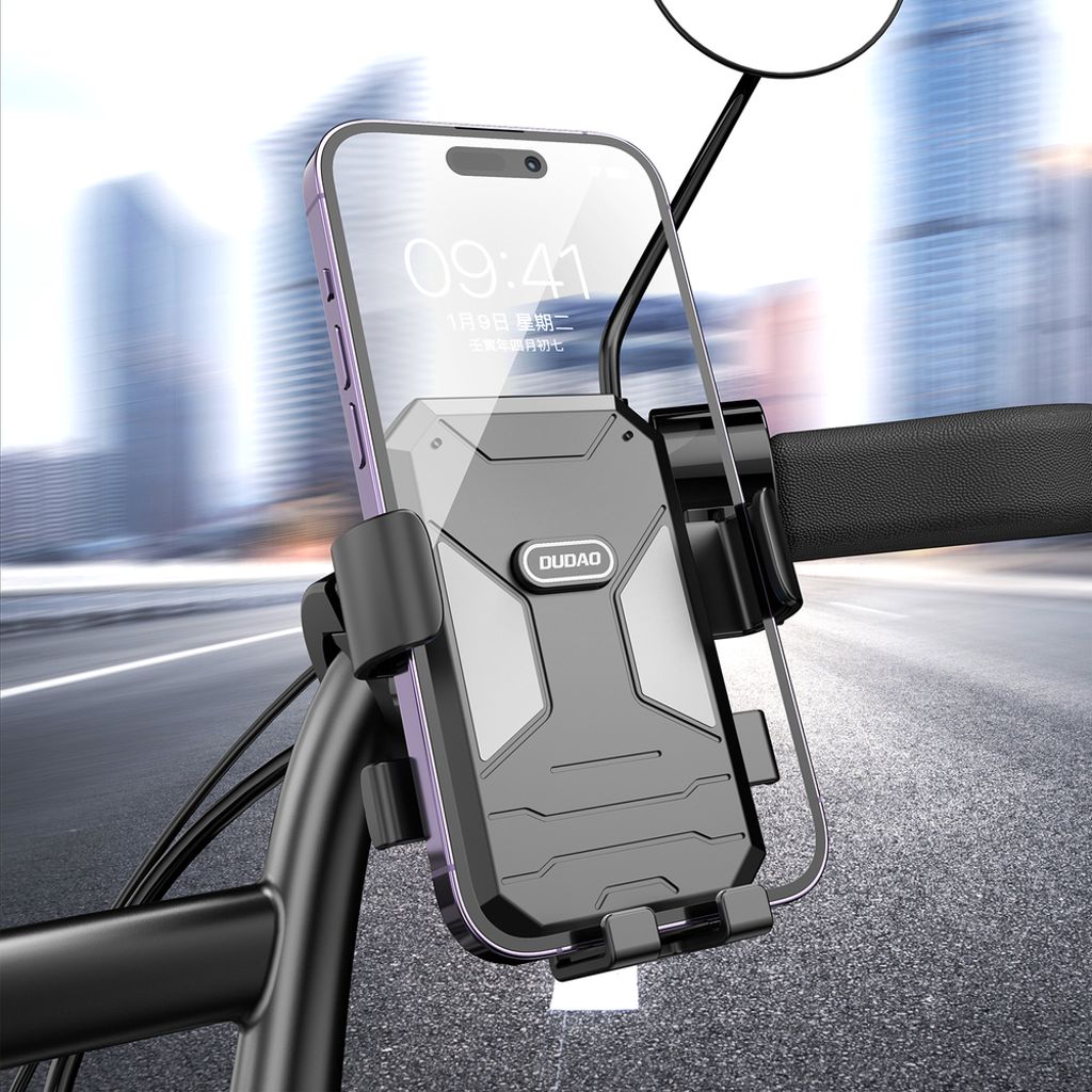 Dudao F7C Mobilhållare till cykel/motorcykel – svart