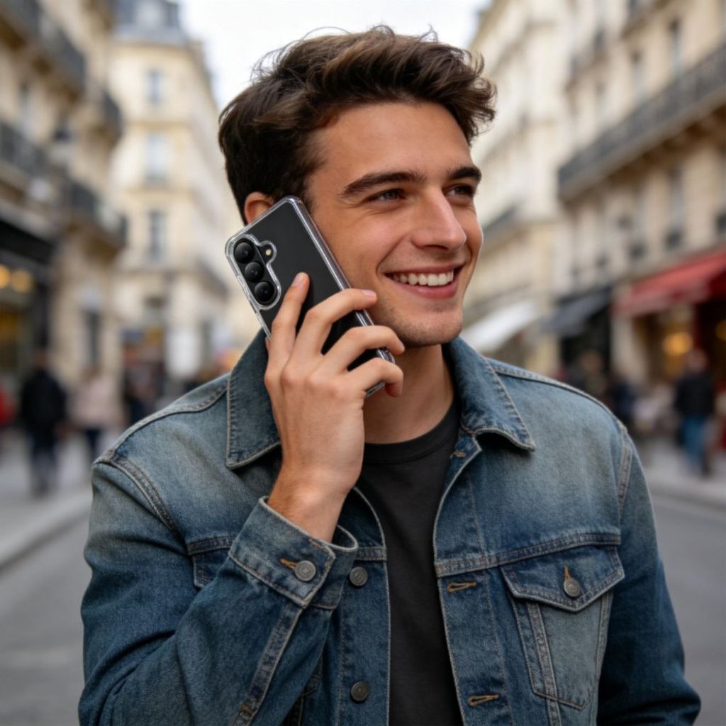 Tech-Protect FlexAir Hybrid Cover til Samsung Galaxy S26 Plus - Gennemsigtig