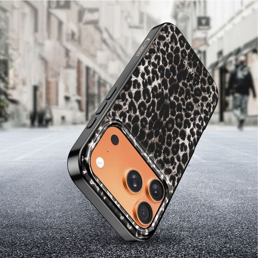 Tech-Protect Lamano MagSafe Cover til iPhone 17 Pro Max - Leopard