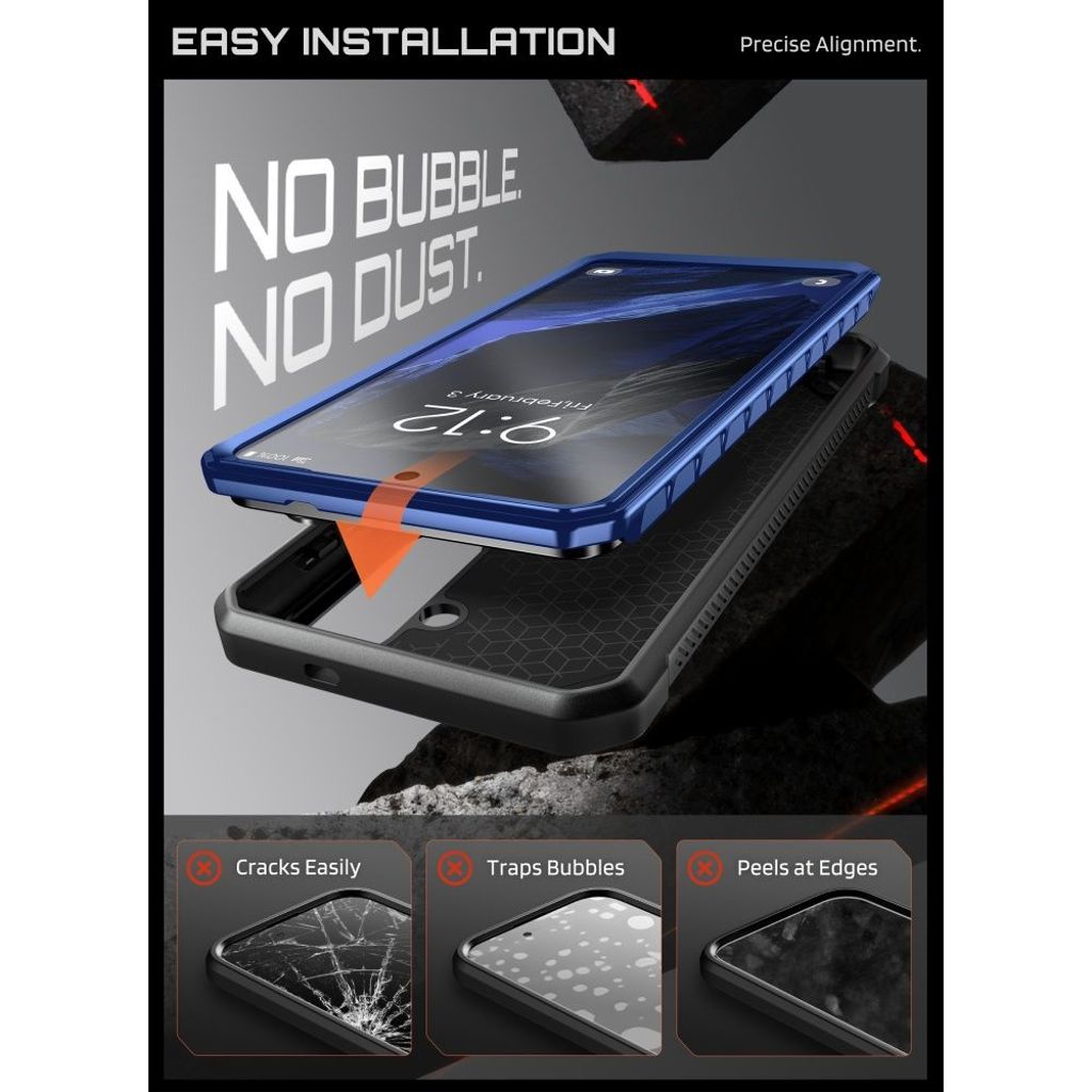 Supcase Unicorn Beetle Pro MagSafe Skal till Samsung Galaxy S26 - Marinblå/Svart