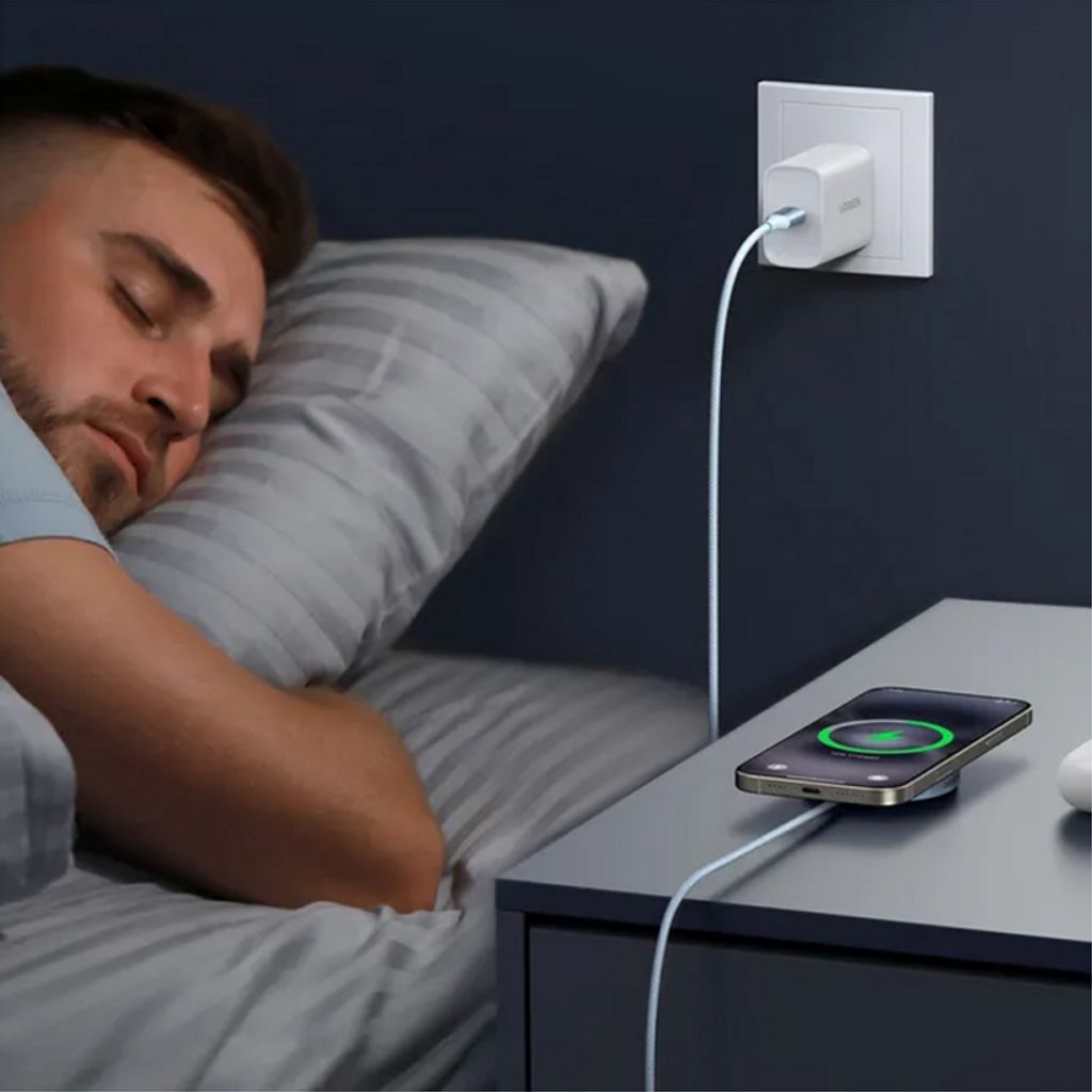 UGREEN trådløs lader MagFlow 25W, 1,5m – blå