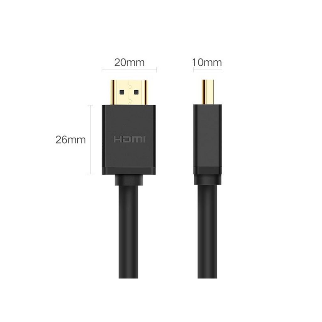 Ugreen HD104 HDMI-Kabel – 4K, 2 m – Schwarz