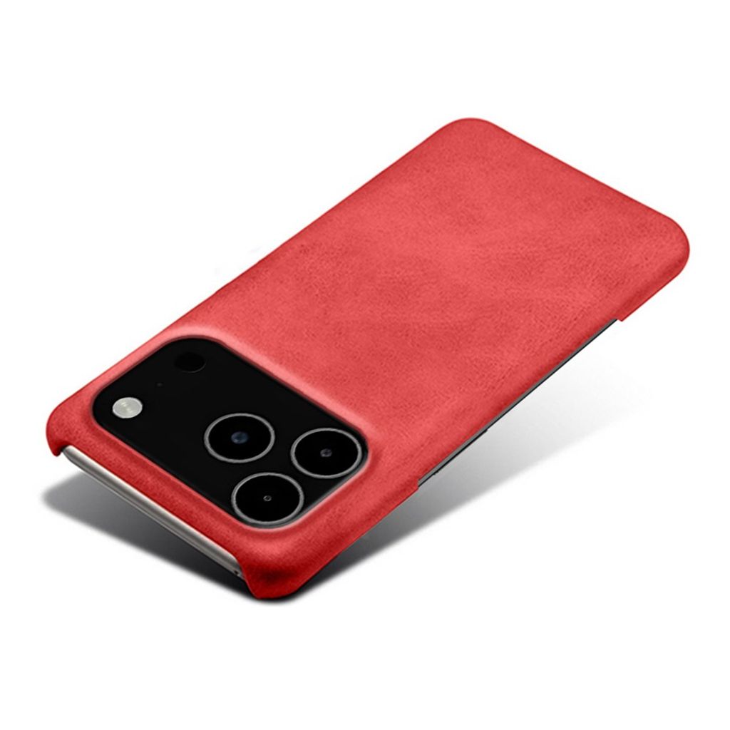 iPhone 18 Pro Max/17 Pro Max Kuori PU-nahkaa - Punainen