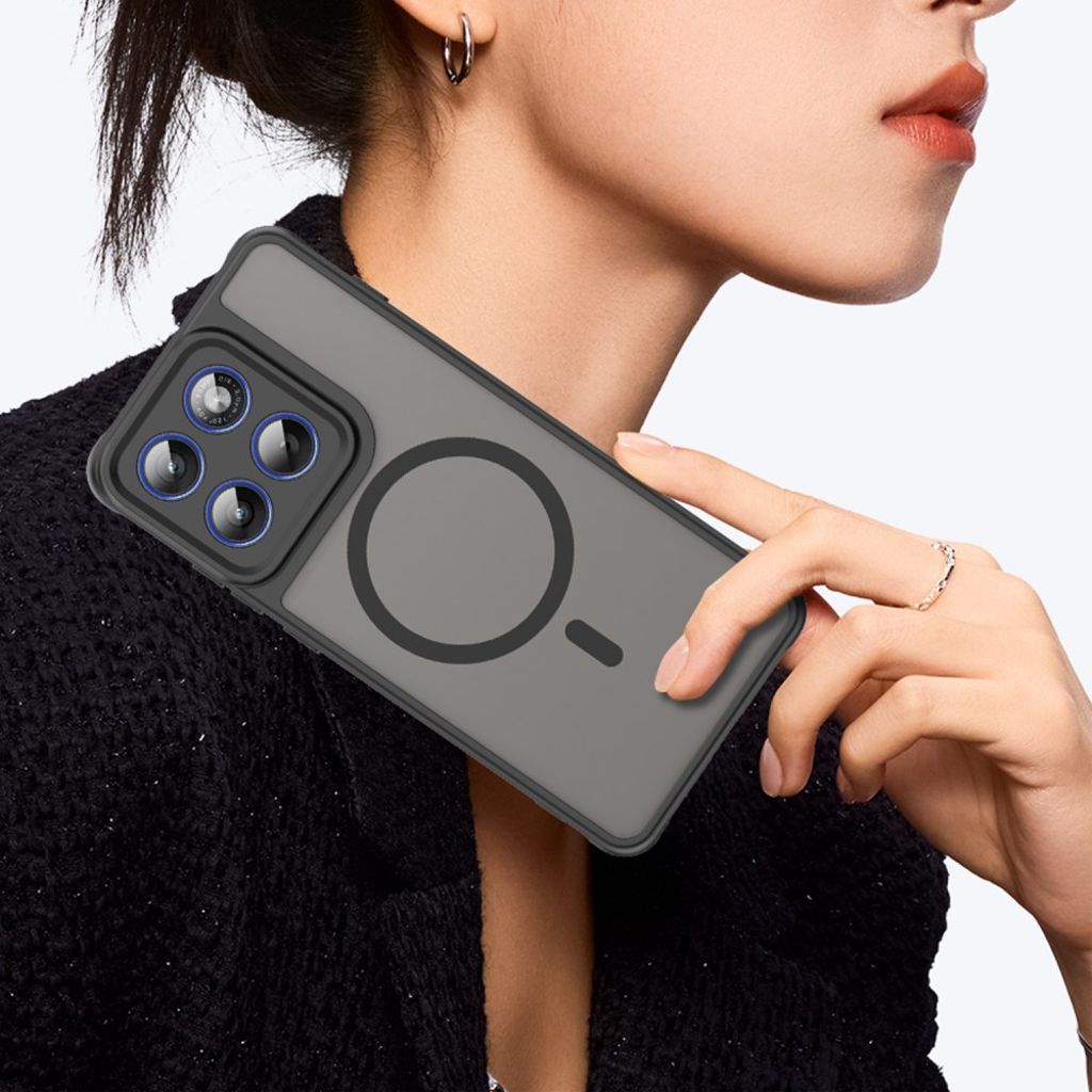 Motorola Edge 70 5G MagSafe Stötsäkert Skal – Svart