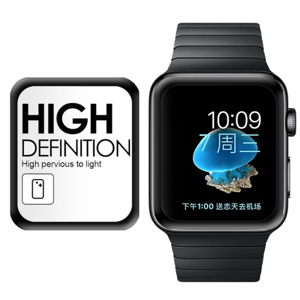 Apple Watch Series 4 Skjermbeskytter Herdet Glass 40mm - Gjennomsiktig
