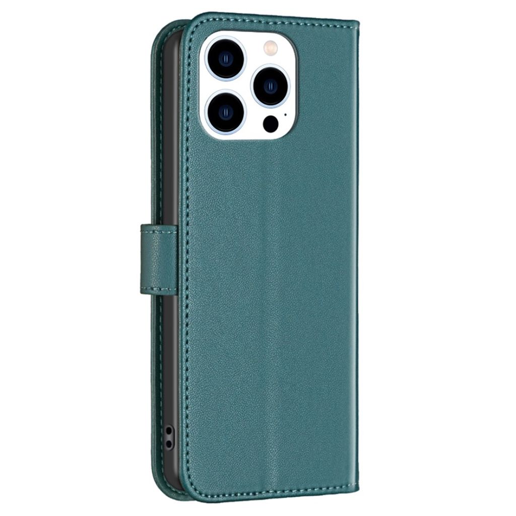 BINFEN COLOR iPhone 14 Pro Wallet Cover Stand - Green