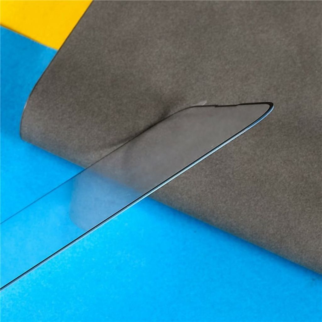 iPhone 16 Skjermbeskytter Aluminium-Silikon Glass - Svart Kant