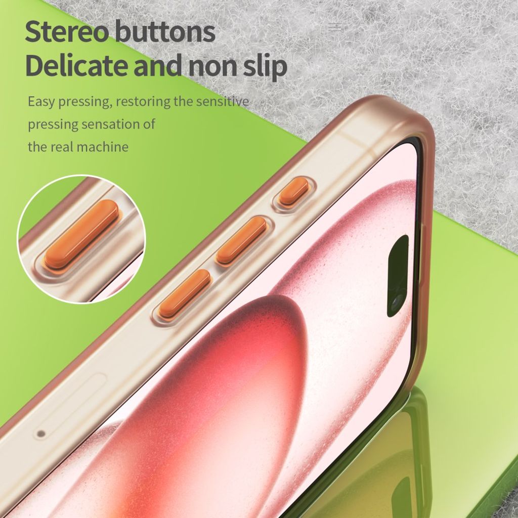 iPhone 15 Pro Max MagSafe Kuori - Oranssi