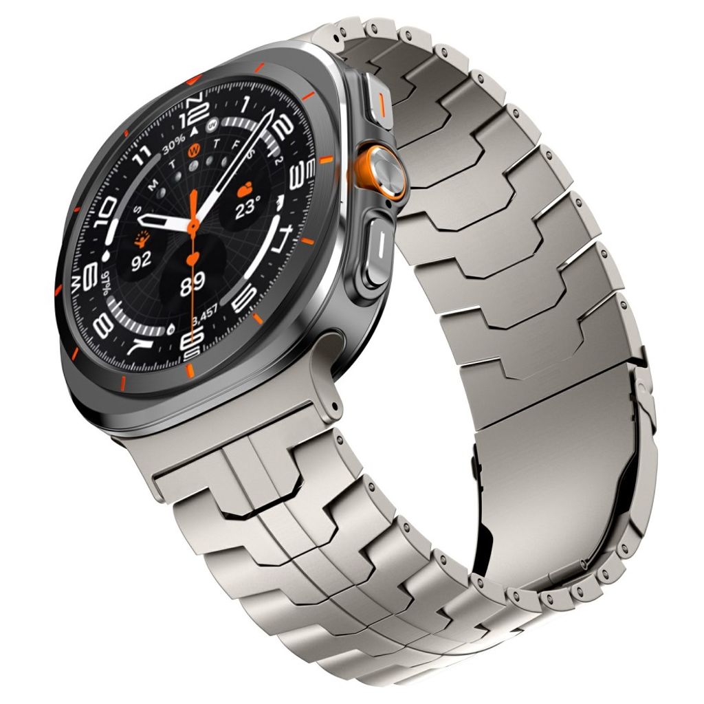 Samsung Galaxy Watch Ultra2/Ultra 47mm Titan Klokkereim – Grå