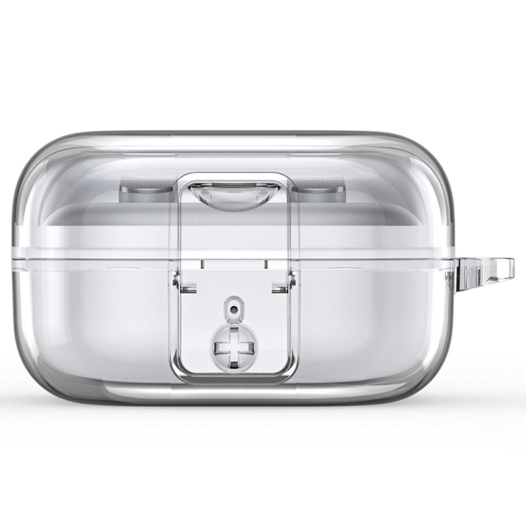 DUX DUCIS Samsung Galaxy Buds4/Buds4 Pro Kuori Karabiinihaka – Läpinäkyvä