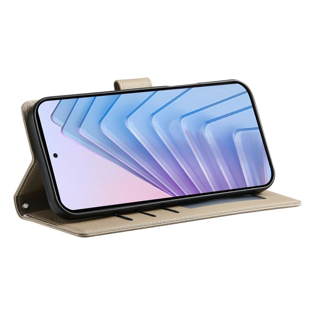 Xiaomi Redmi Note 15 ProPlus 5G Cover with Carrying strap - Beige