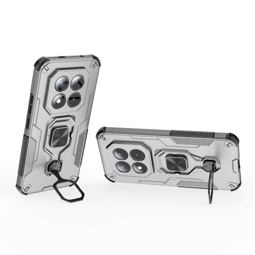 Xiaomi Redmi Note 15 ProPlus 5G Case Rotatable Ring Kickstand Titanium Grey