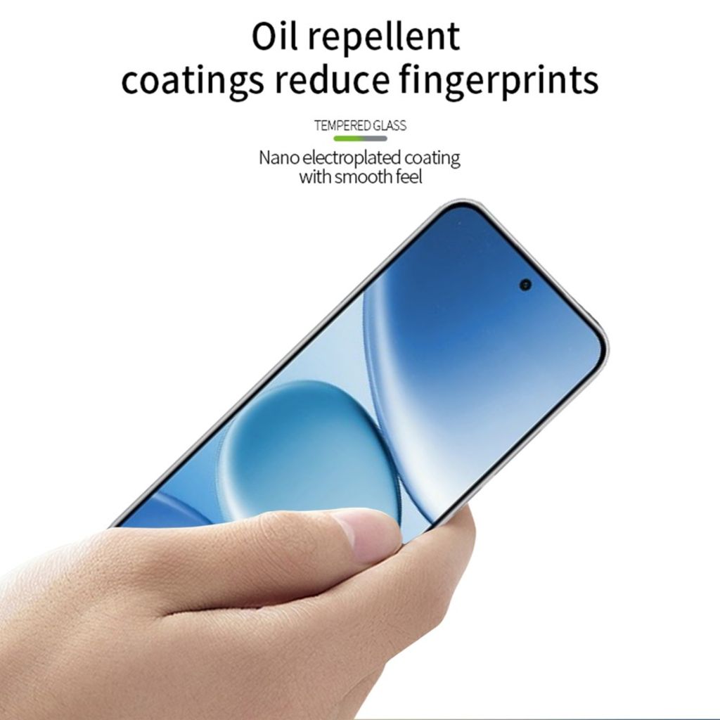 Xiaomi Redmi Note 15 Pro Skærmbeskyttelse Hærdet Glas - Sort