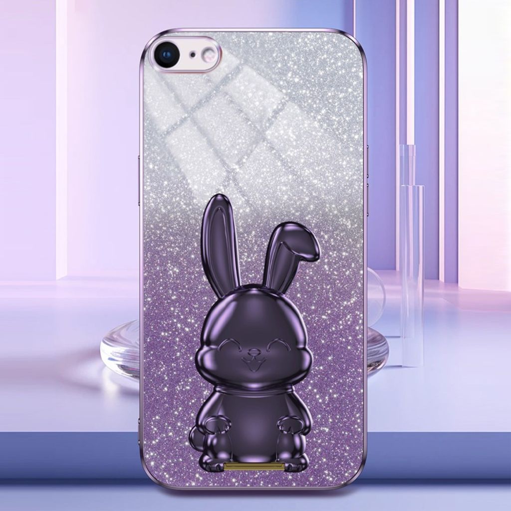 iPhone 6/7/8/SE 2020/2022 Skal med Stativ - Lila