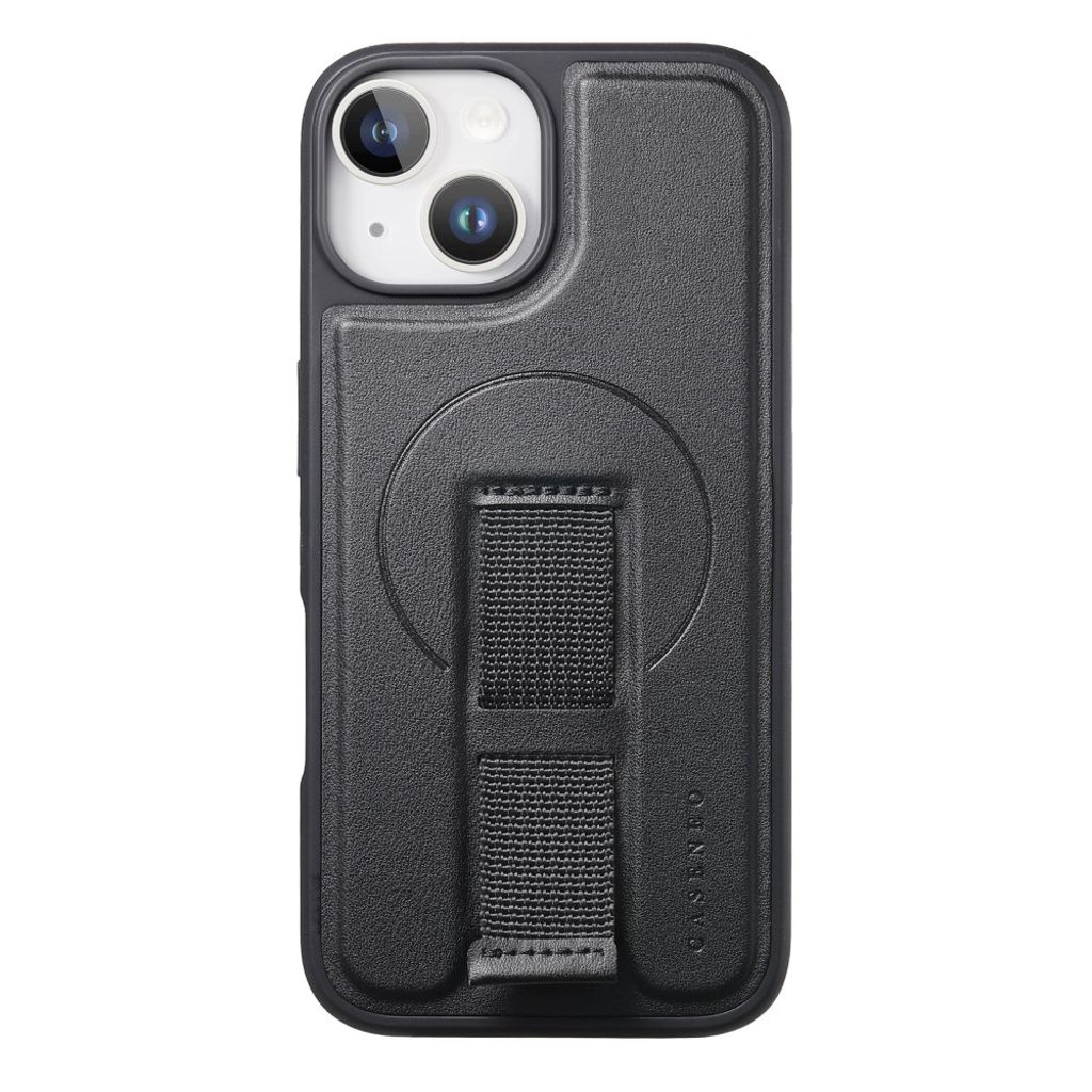 CASENO iPhone 15 MagSafe Cover med håndgreb - Sort