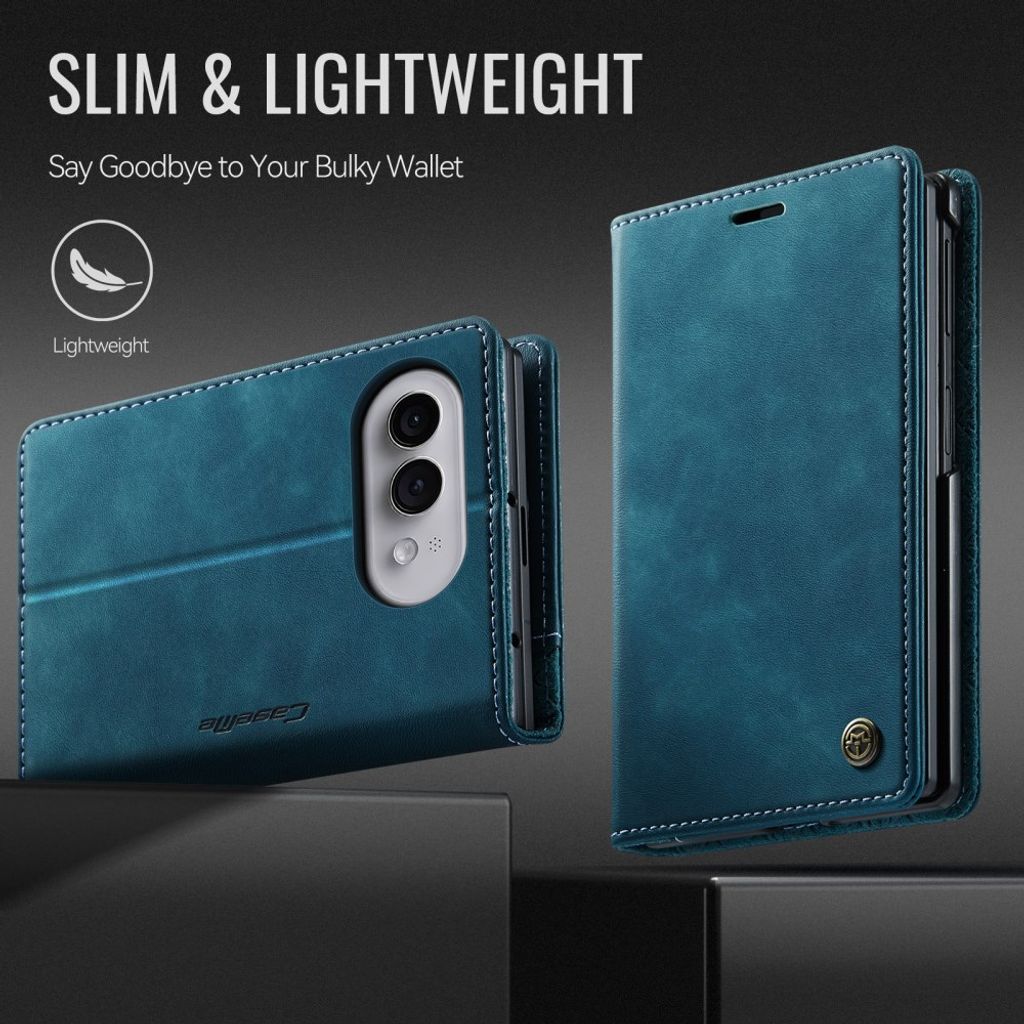 CASEME iPhone Duo Lompakkokotelo RFID-suojauksella - Vihreä