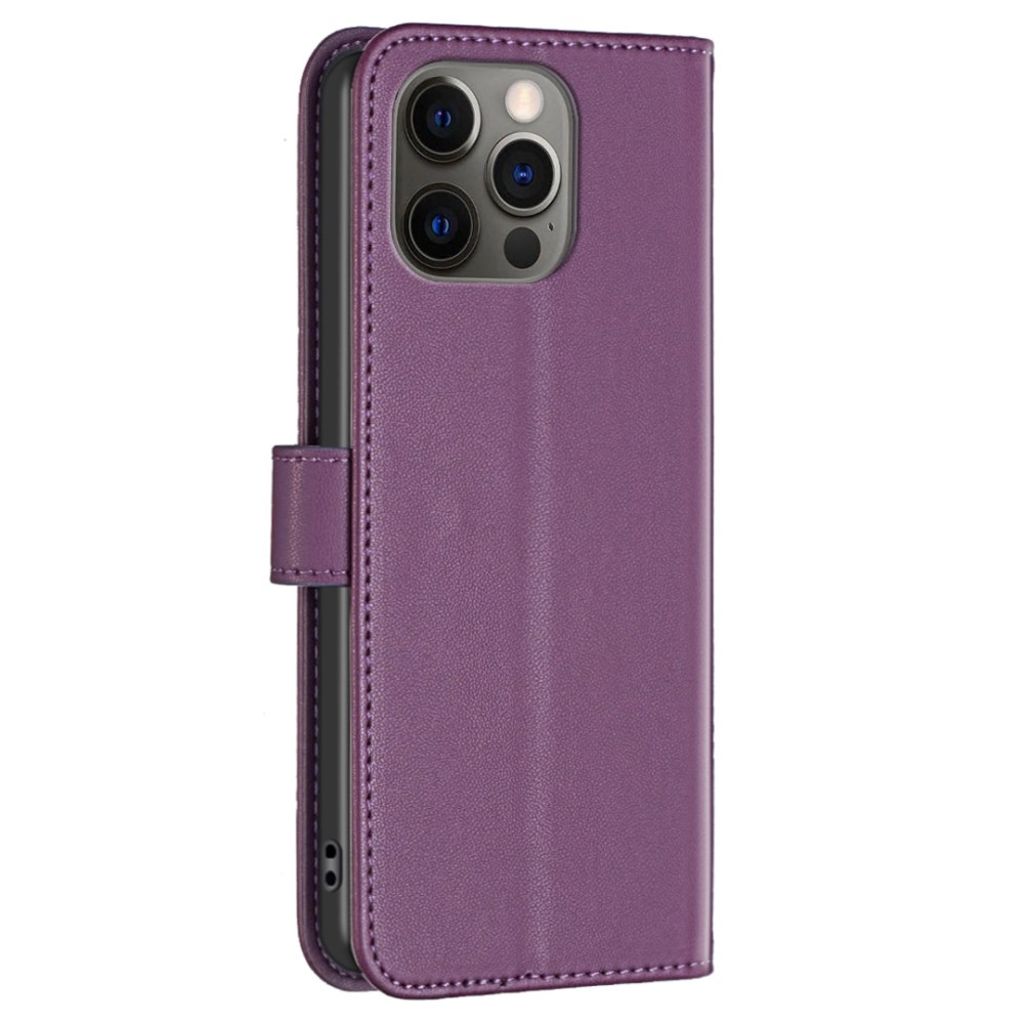 BINFEN COLOR iPhone 12 Pro Max Etui - Mørkelilla