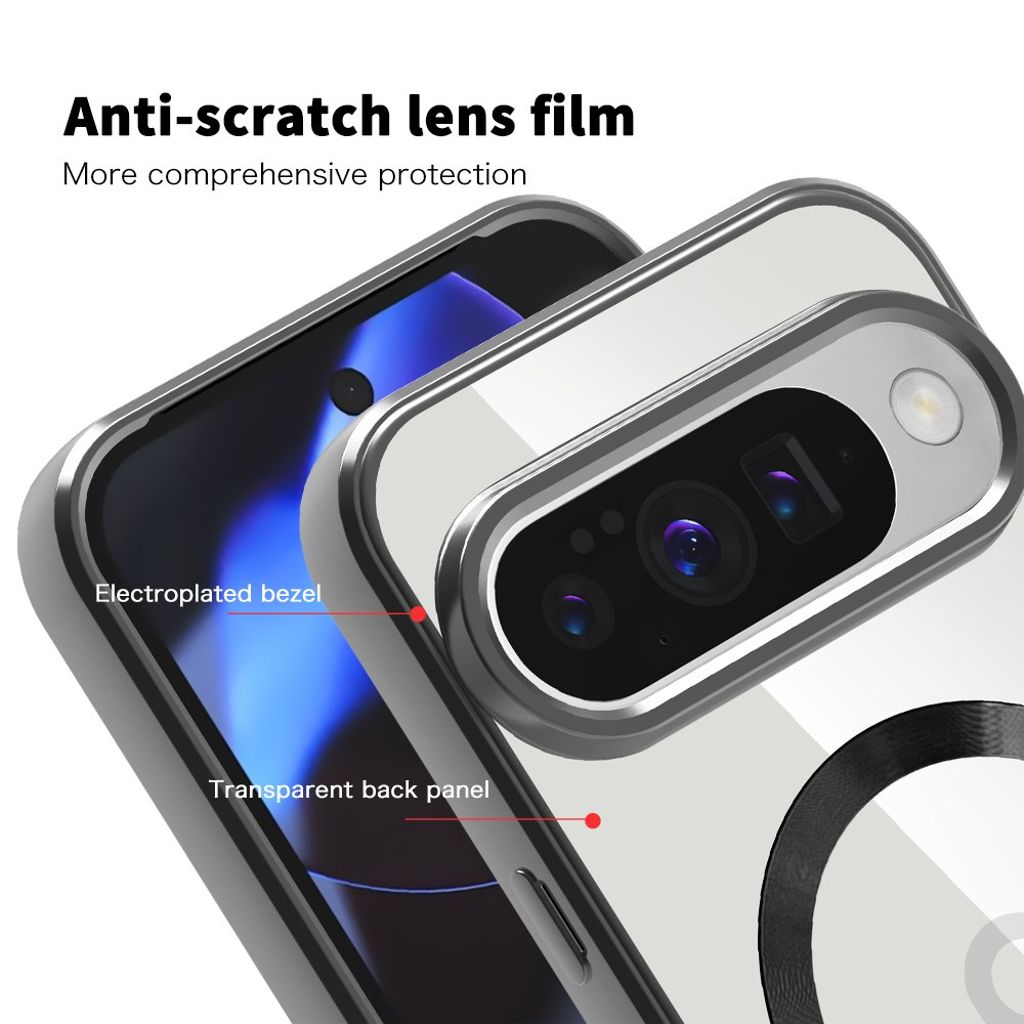 Google Pixel 10 / 10 Pro Case with Wallet - Black