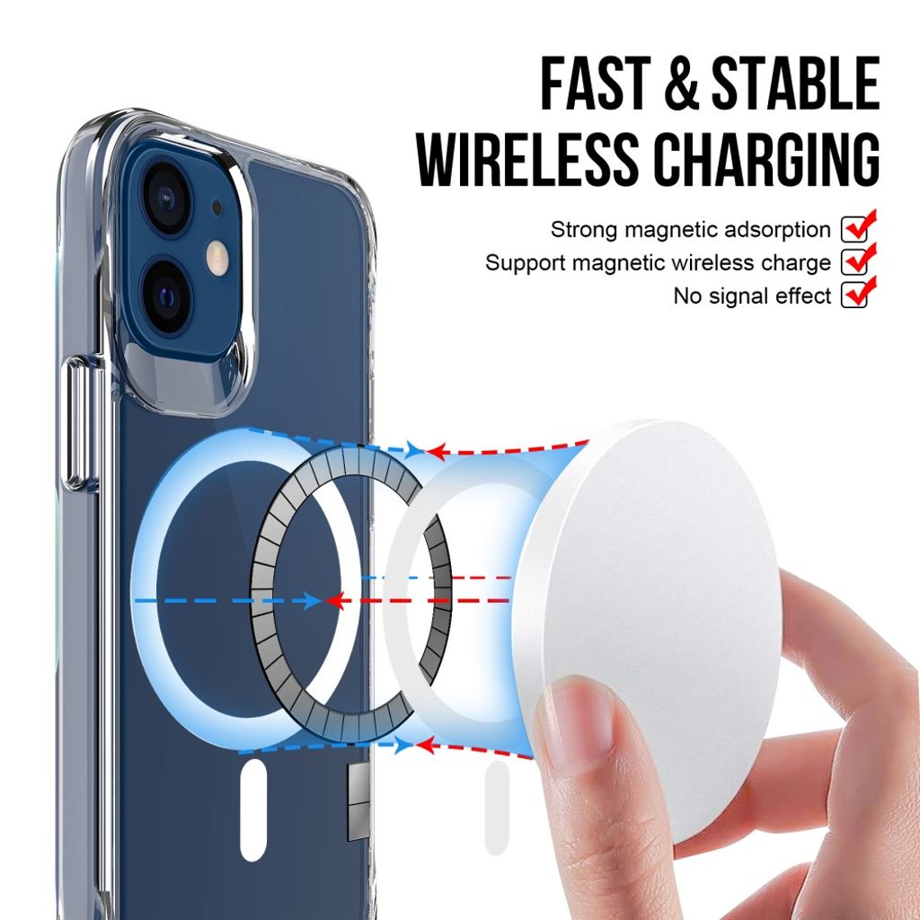 iPhone 11 Kuori MagSafe - Läpinäkyvä