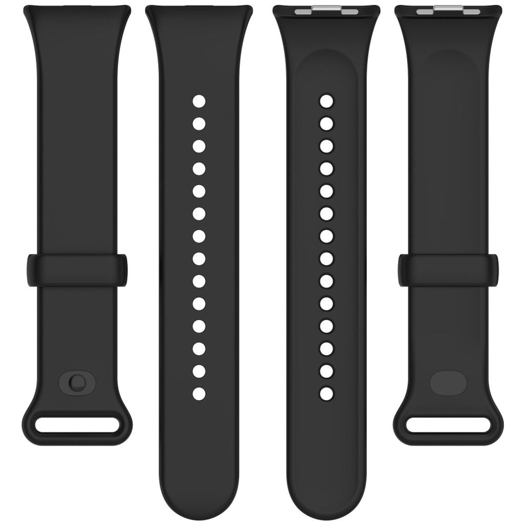 Xiaomi Smart Band 10 Pro/9 Pro/8 Pro/Redmi Watch 6/5/4 -kellonranneke – Musta
