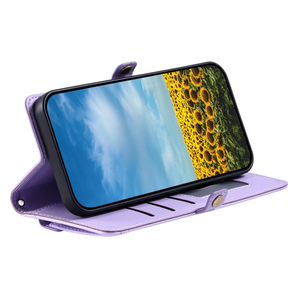 Sony Xperia 1 VII Fodral med Bärrem - Lila