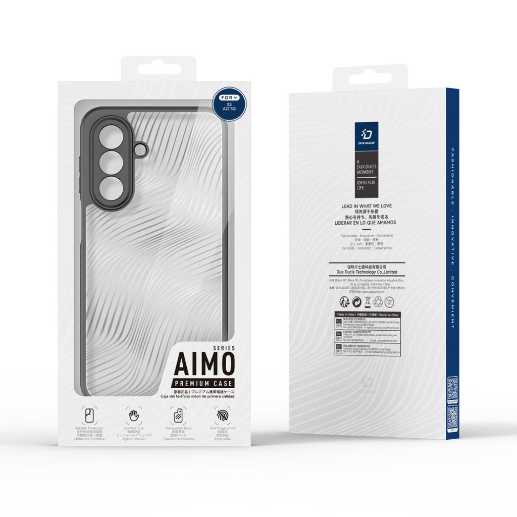 DUX DUCIS Samsung Galaxy A27 5G Kuori Aimo Series Pudotuksenkestävä - Musta