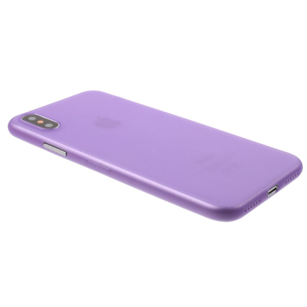 iPhone X/XS Kuori Ultra Ohut Muovi – Violetti