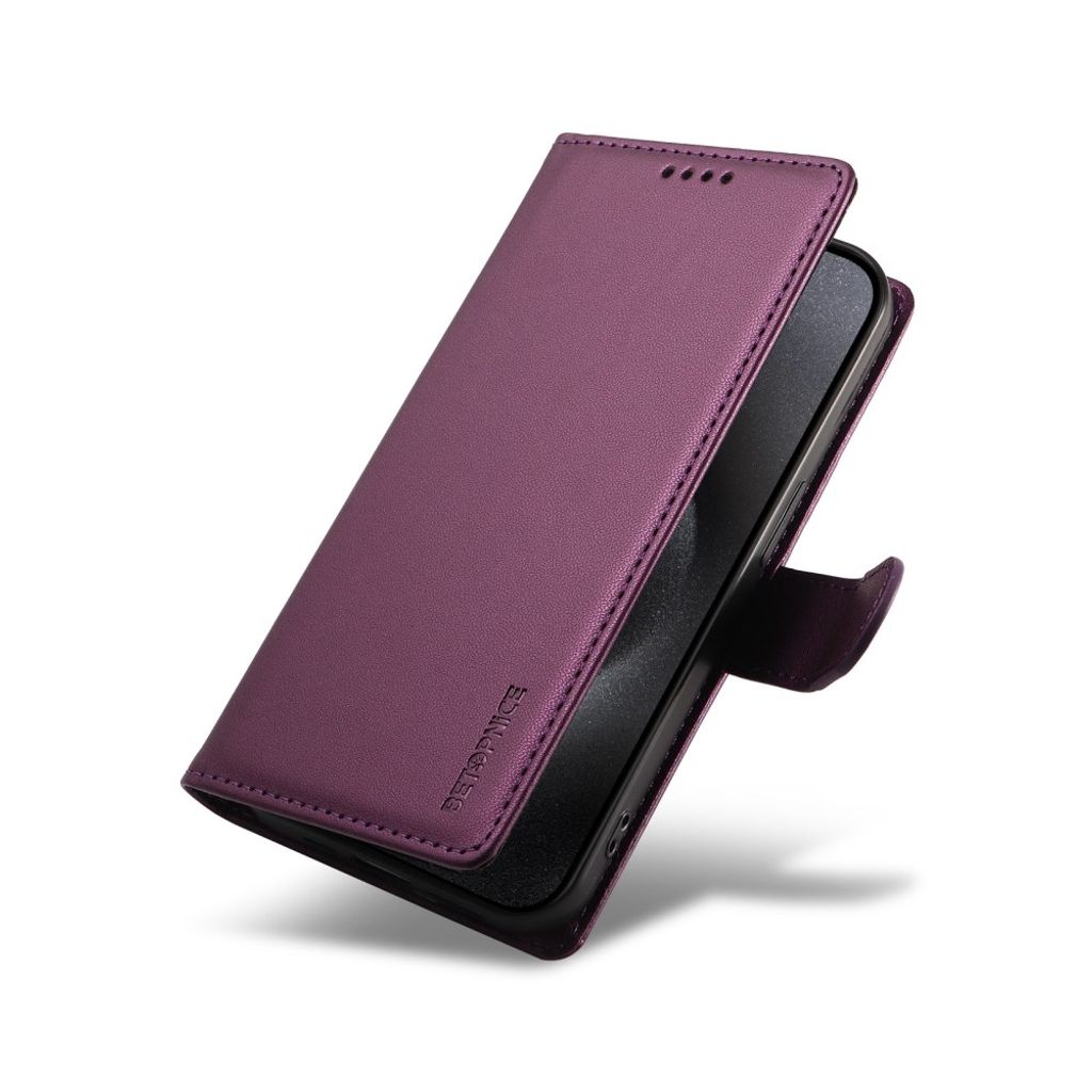 BETOPNICE Xiaomi 17T Pro Lompakkokotelo RFID esto - Violetti