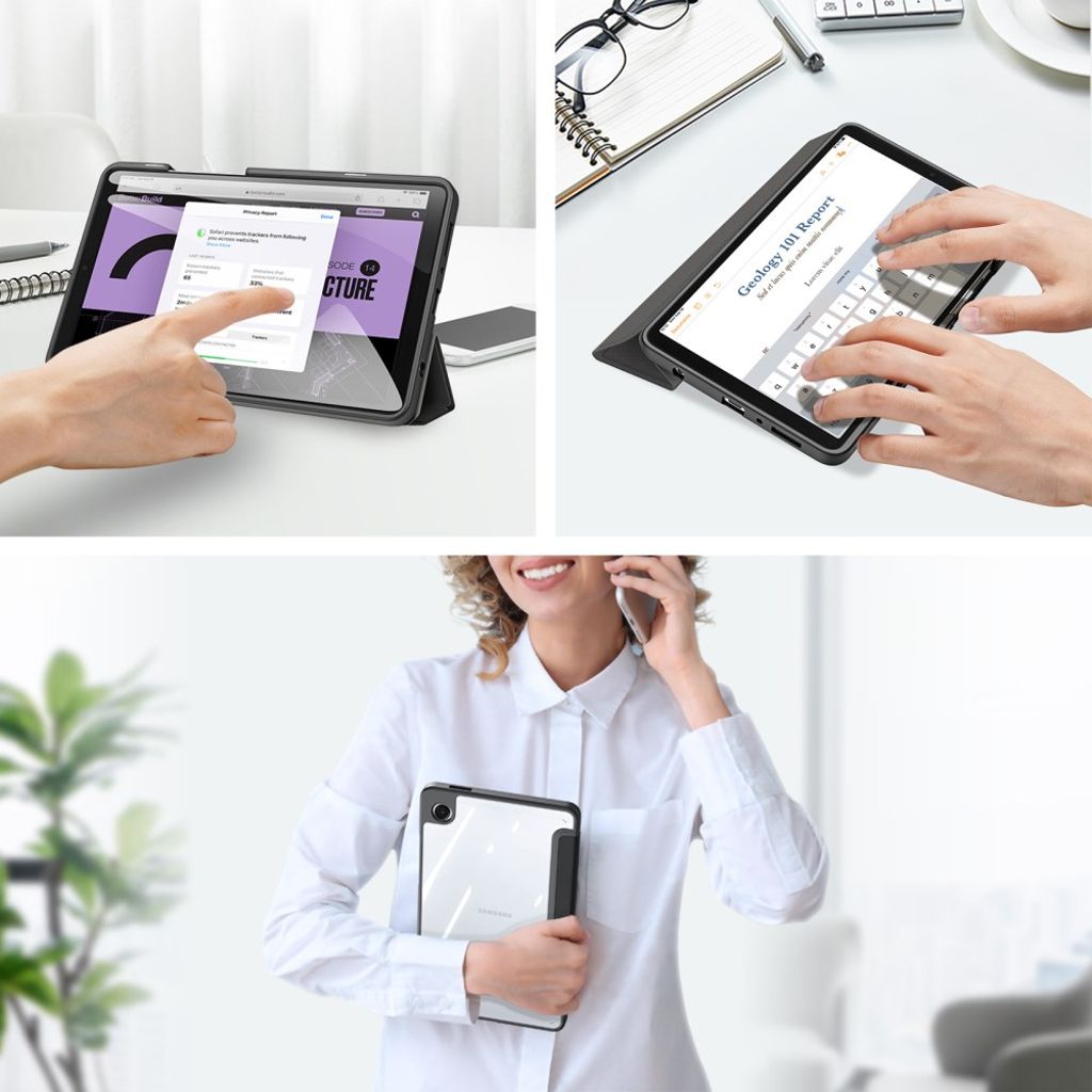 DUX DUCIS Samsung Galaxy Tab A9 / Galaxy Tab A11 etui - Sort