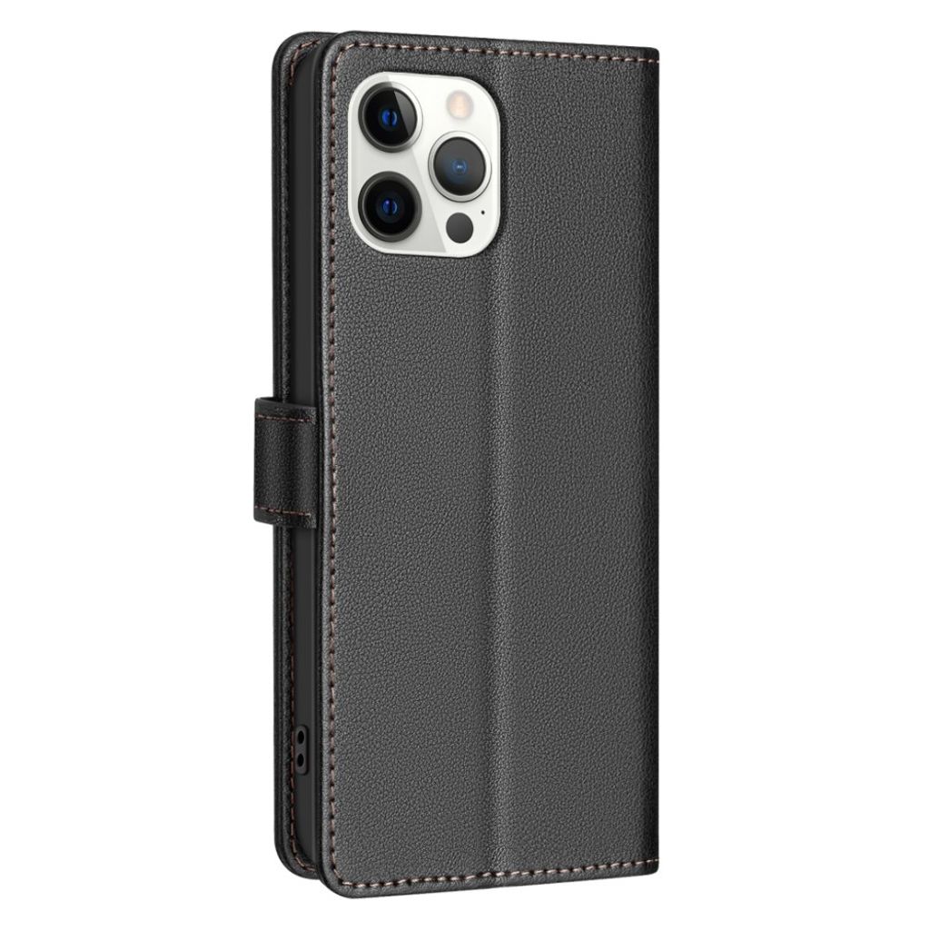 BINFEN COLOR iPhone 12 / 12 Pro Kotelo - Musta