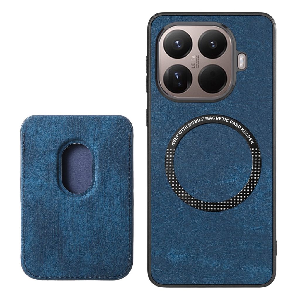 Xiaomi 17T MagSafe-kuori lompakolla - Sininen