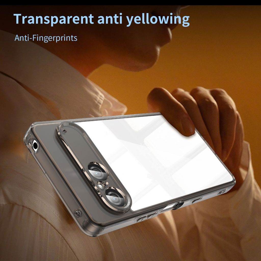 Sony Xperia 10 VII Skal i akryl - Svart