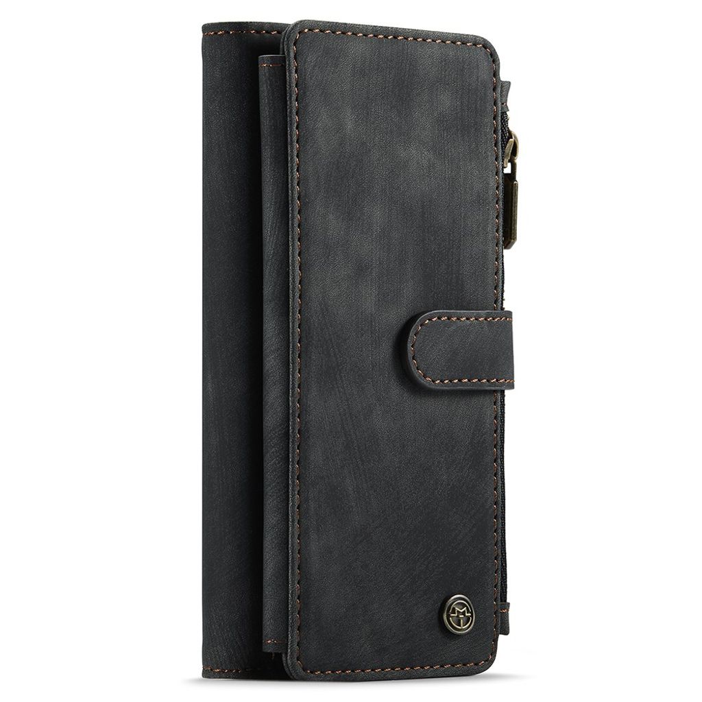 CASEME iPhone 13 Lompakkokotelo C30/10 Korttipaikkaa/Olkahihna - Musta