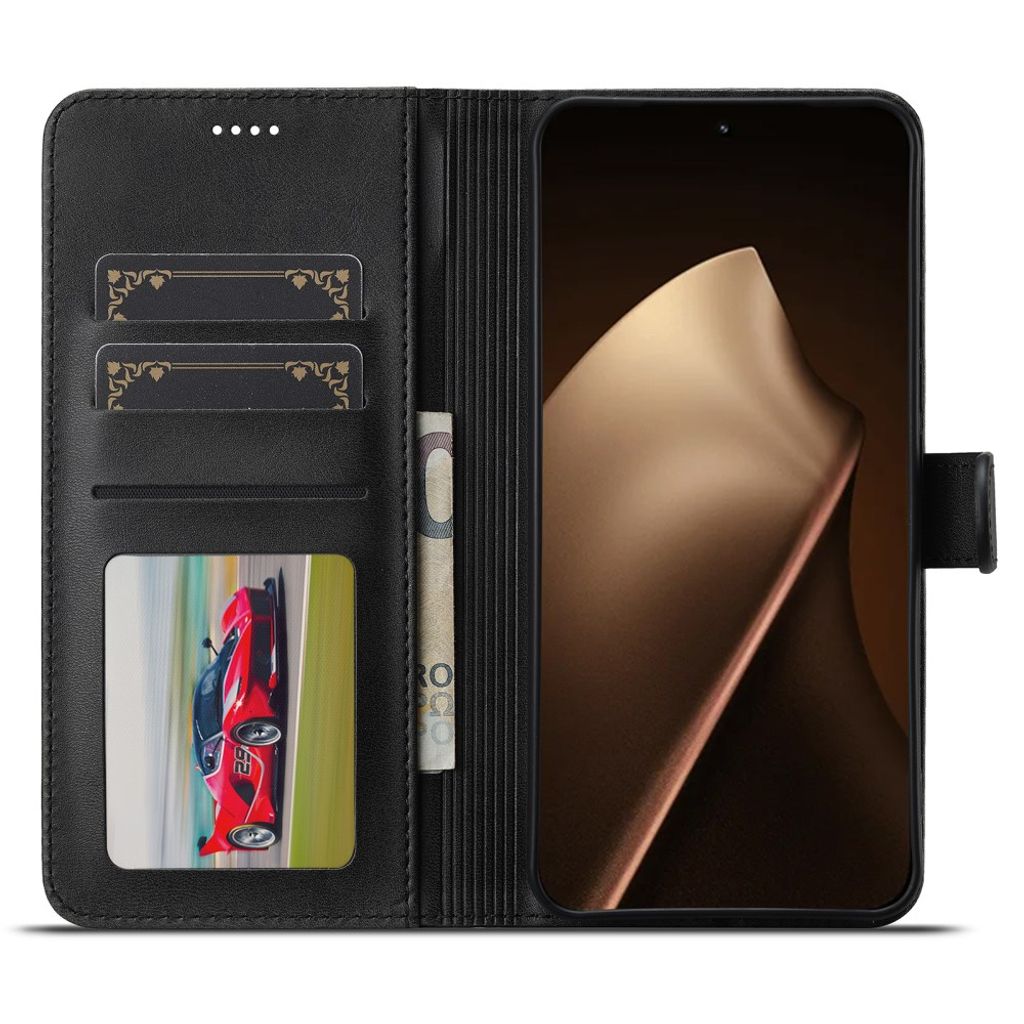 LC.IMEEKE Xiaomi 17T Lommeboketui - Svart