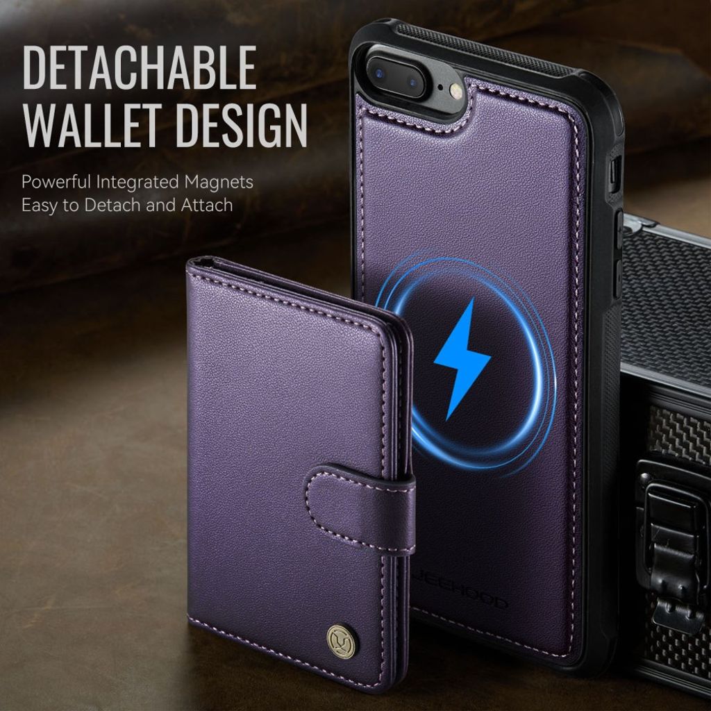 JEEHOOD iPhone 7 Plus / 8 Plus Cover med MagSafe - Lilla