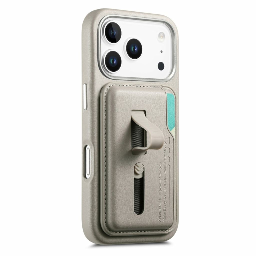 iPhone 17 Pro Max Kortholder Deksel MagSafe - Grå