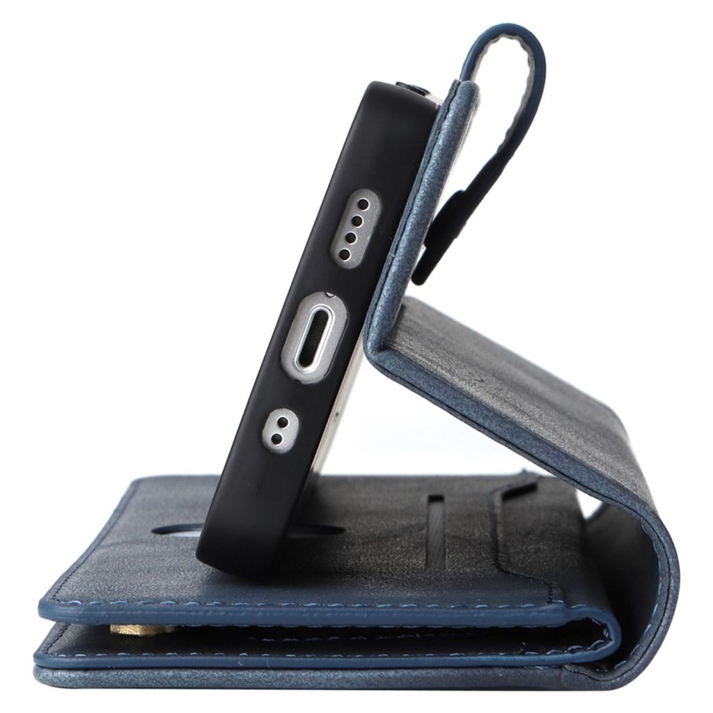 iPhone 12 Mini Kotelo Jalusta - Sininen