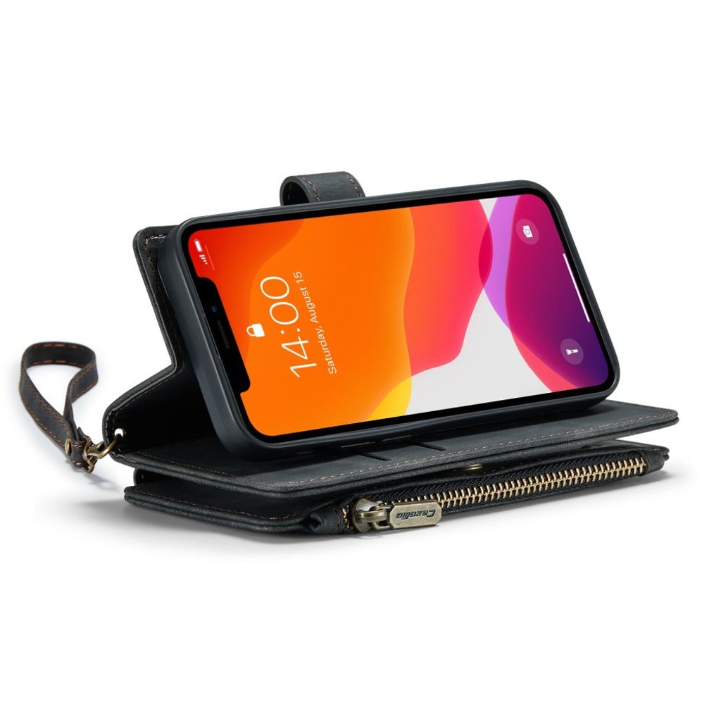 CASEME iPhone 12 Mini Cover with Stand - Black